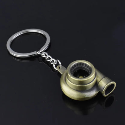 Creative Gear Head Keychain Speed