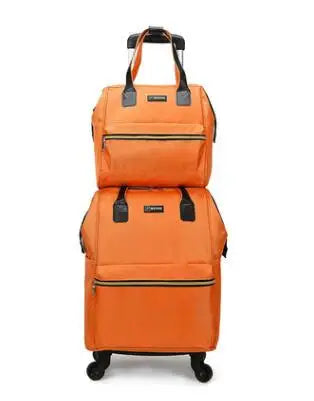 Wheeled Oxford Travel Duffel