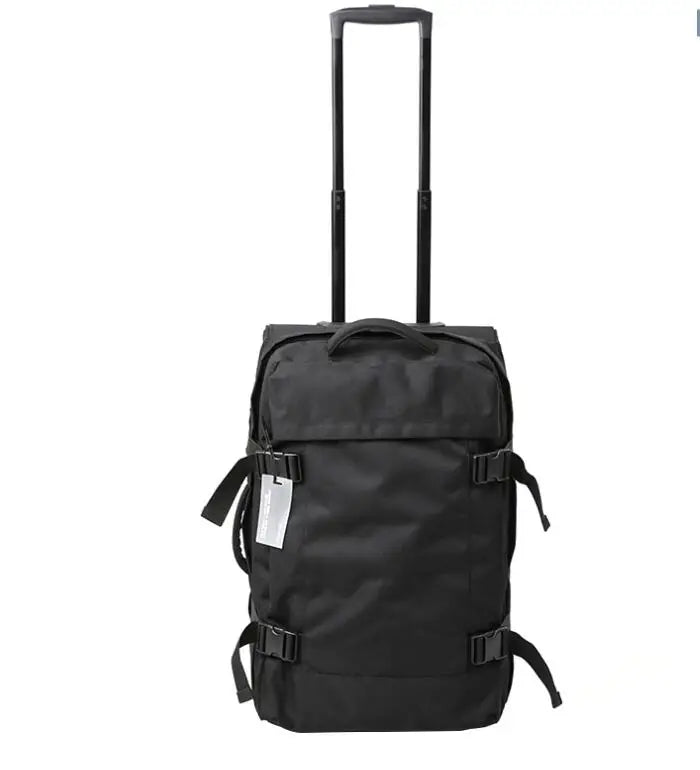 24-Inch Oxford Rolling Suitcase