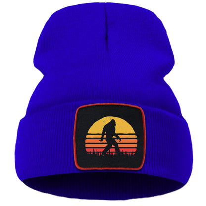 Bigfoot Cartoon Cotton Beanie