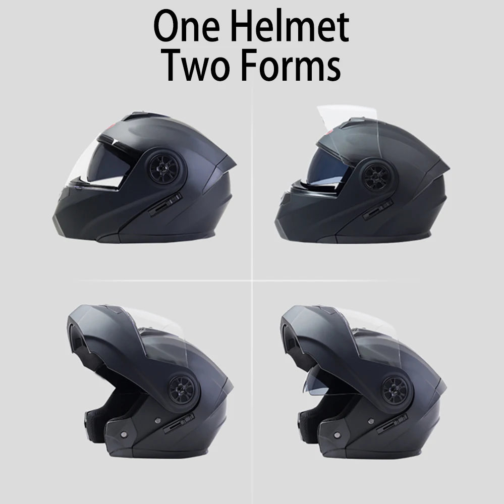 BLD Bluetooth-Ready Flip-Up Helmet
