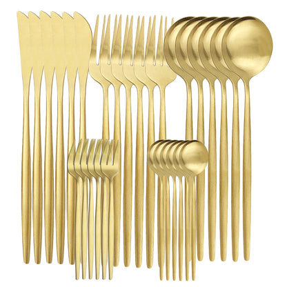 Stainless Steel Western Solid Cutlery Set Edition