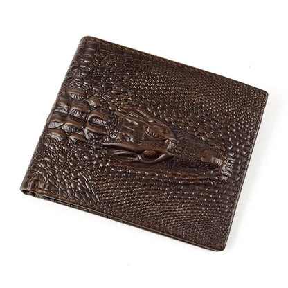 Crocodile Clutch Wallet