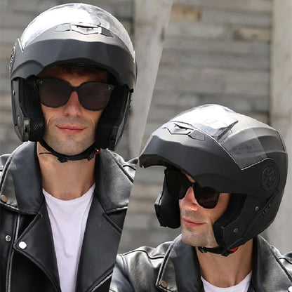 BLD Bluetooth-Ready Flip-Up Helmet