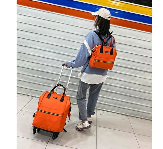 Wheeled Oxford Travel Duffel