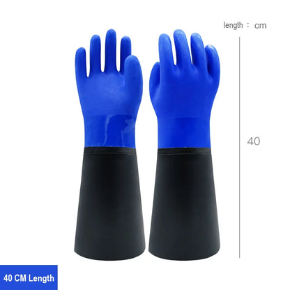 Chemical Resistant PVC Gloves