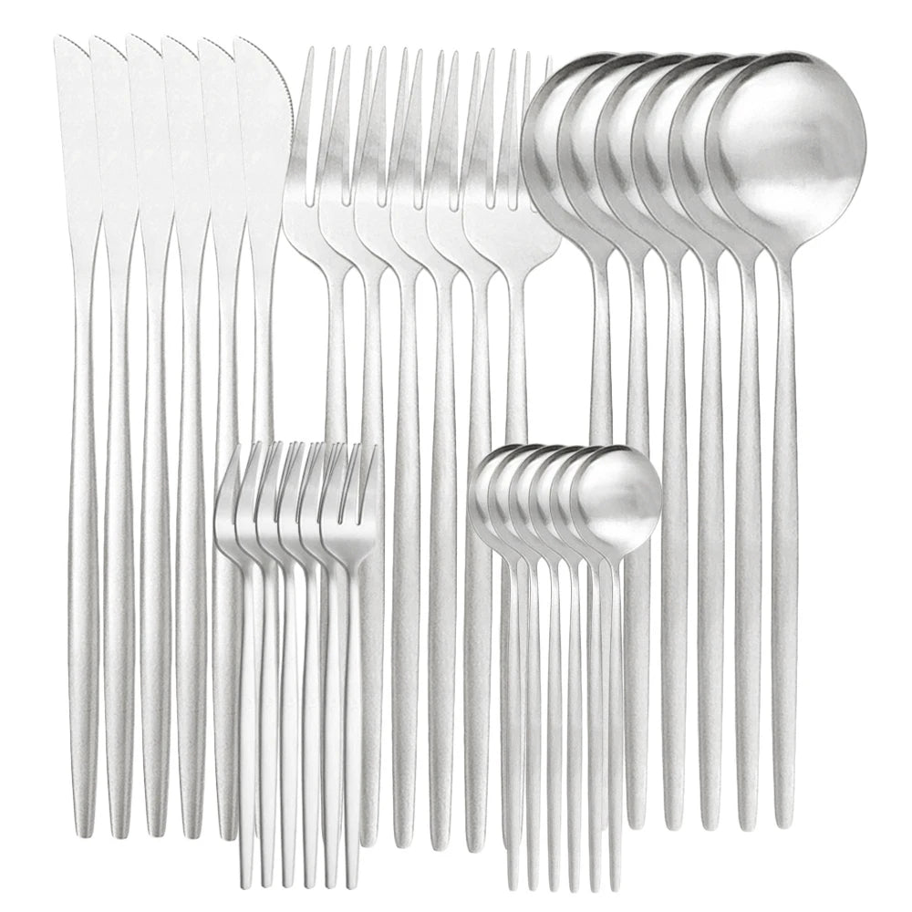 Stainless Steel Western Solid Cutlery Set Edition