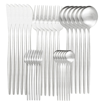Stainless Steel Western Solid Cutlery Set Edition