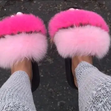 Fluffy Fur Slippers