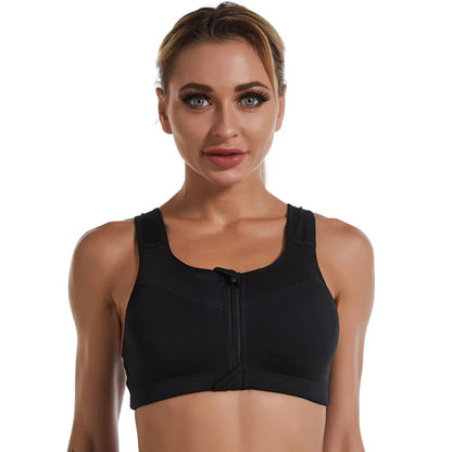 Push-Up Back-Closure Sports Bra