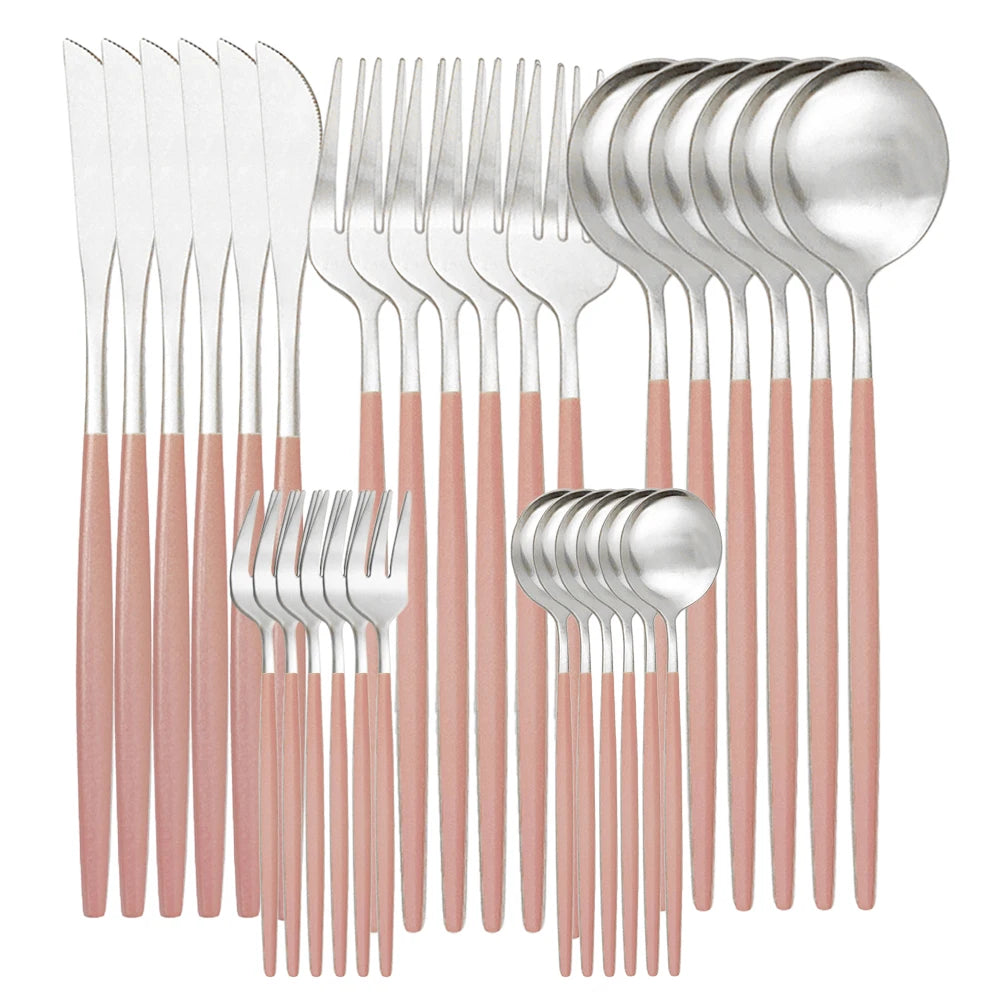 Stainless Steel Western Solid Cutlery Set Edition