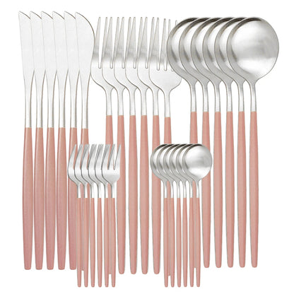 Stainless Steel Western Solid Cutlery Set Edition