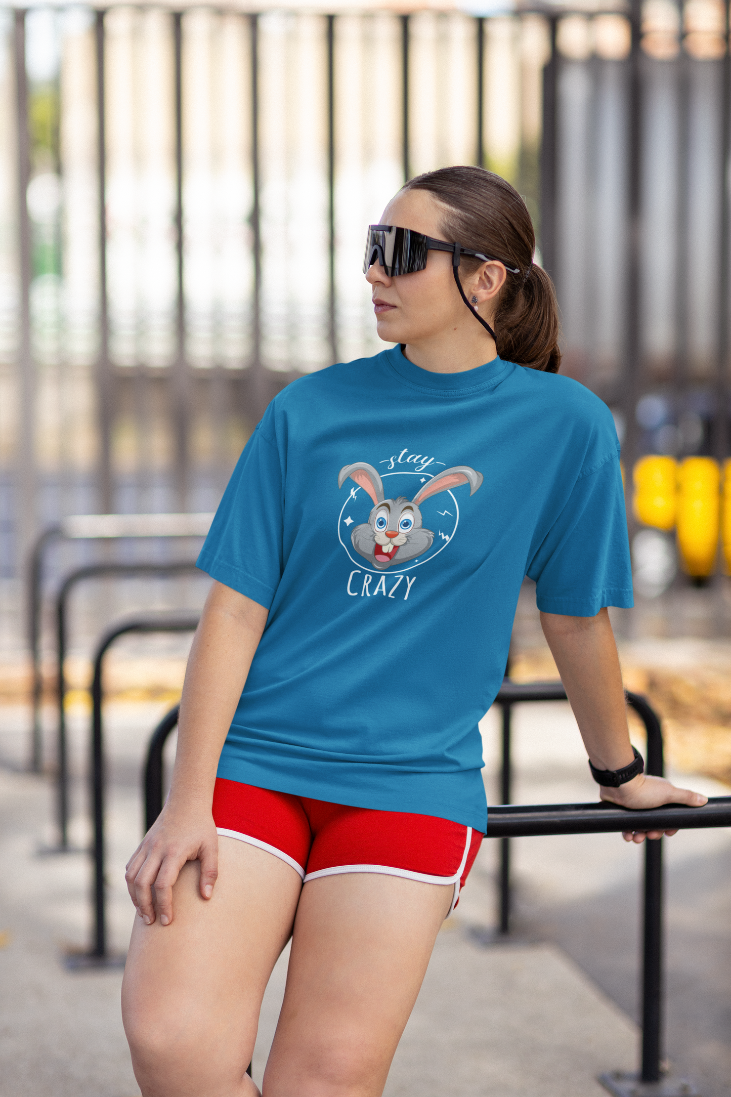 Stay Crazy | Graphic T Shirt | Unisex Softstyle T-Shirt