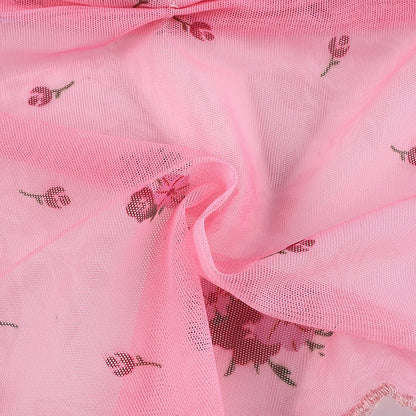 Aesthetic Pink Halter Top