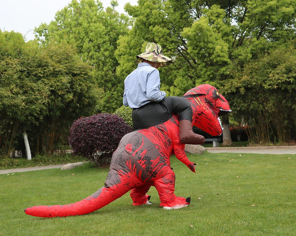 Inflatable T-Rex Dinosaur Costume