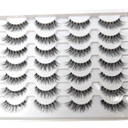 Soft Cross Natural Lashes