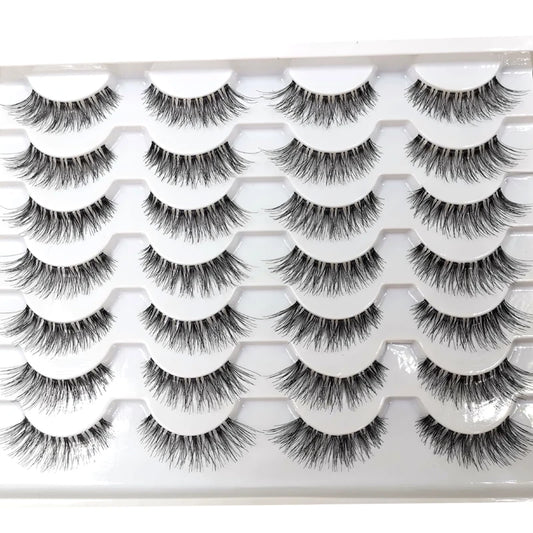Soft Cross Natural Lashes