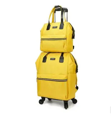 Wheeled Oxford Travel Duffel
