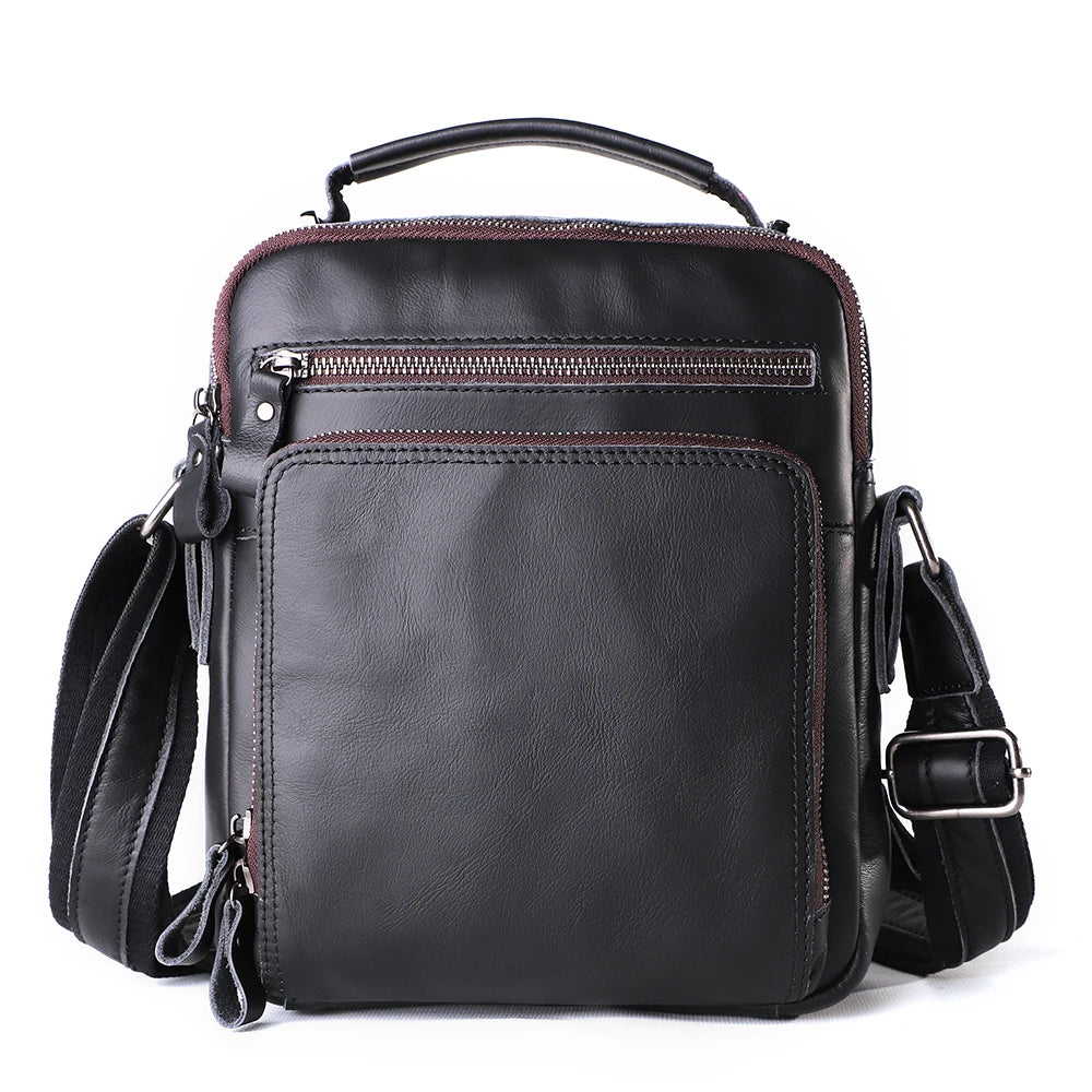 Vintage Leather Saddle Bag