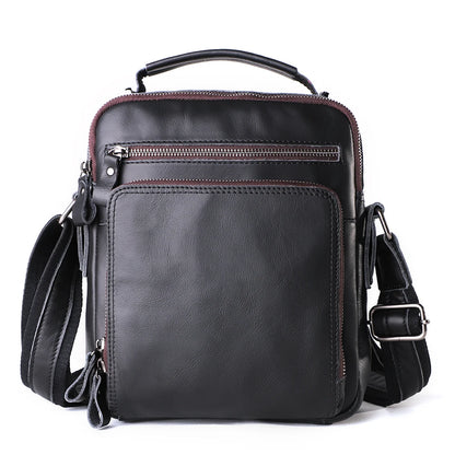Vintage Leather Saddle Bag