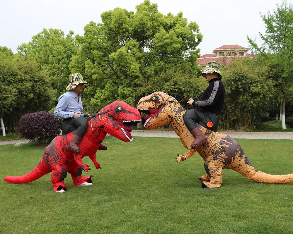 Inflatable T-Rex Dinosaur Costume