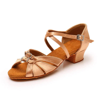 Satin Ballroom Dance Shoes