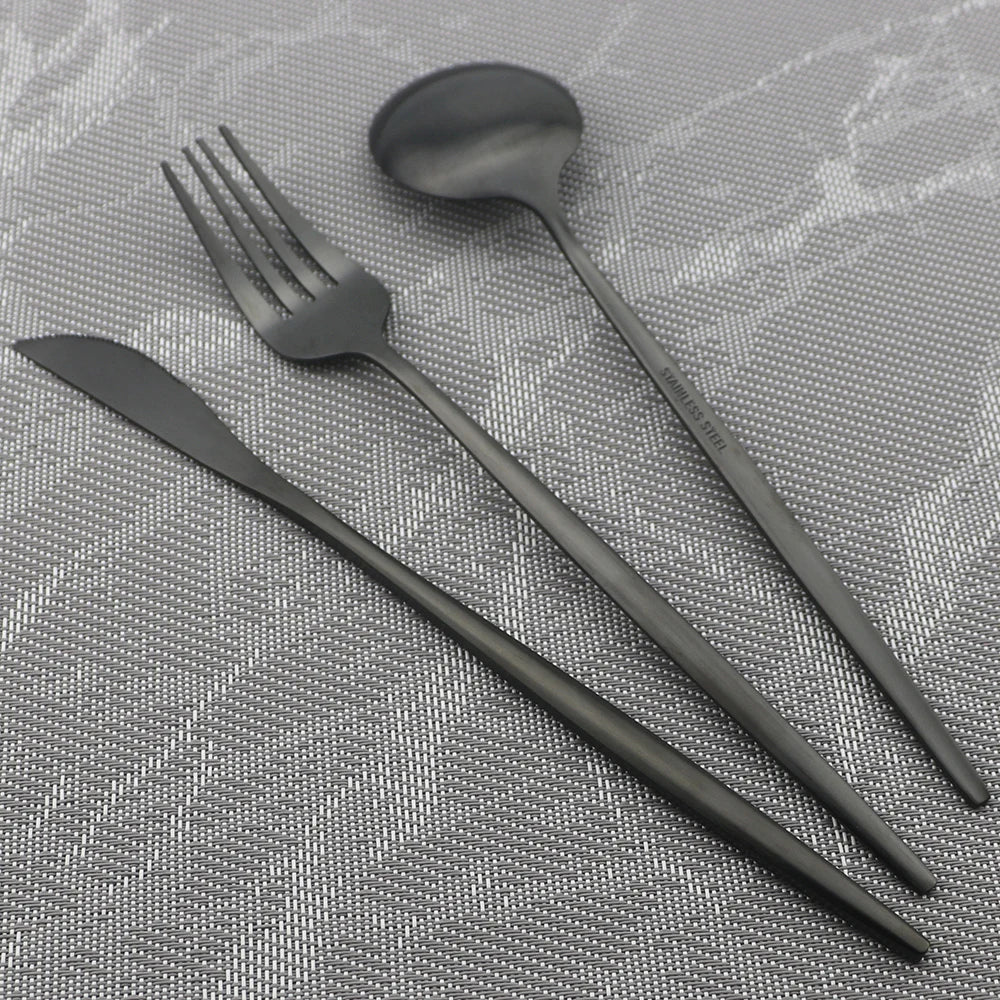 Stainless Steel Western Solid Cutlery Set Edition