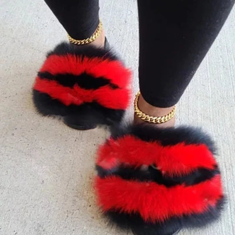 Fluffy Fur Slippers