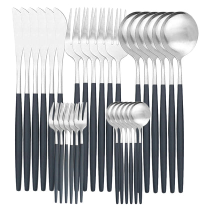 Stainless Steel Western Solid Cutlery Set Edition