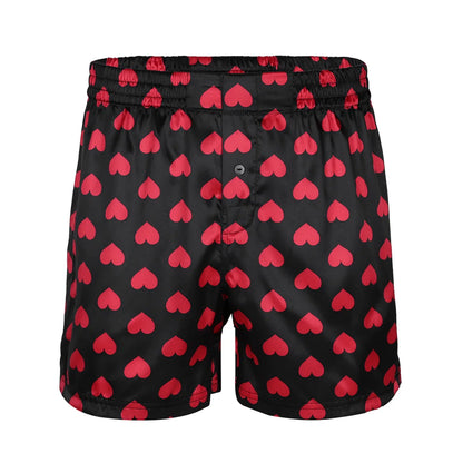 Heart Print Boxers