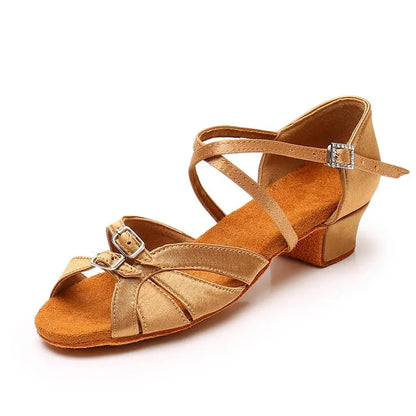 Satin Ballroom Dance Shoes