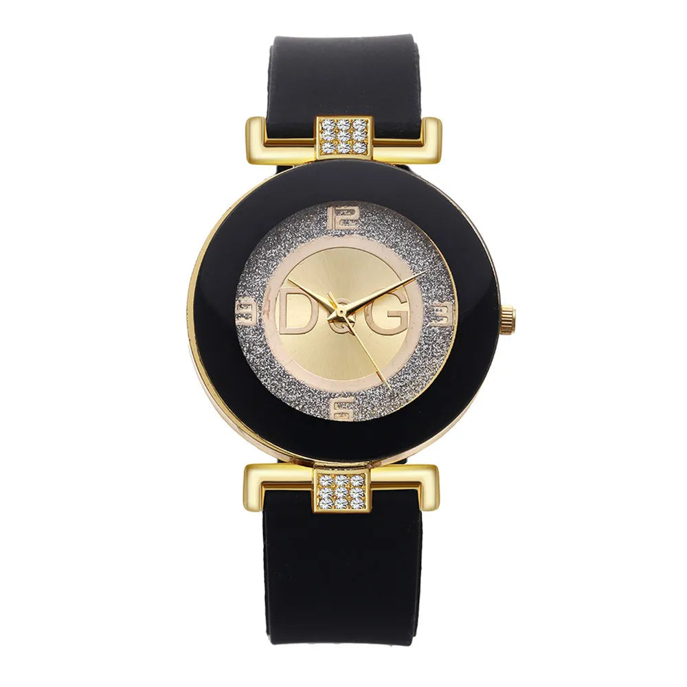 Large Dial Silicone Watch