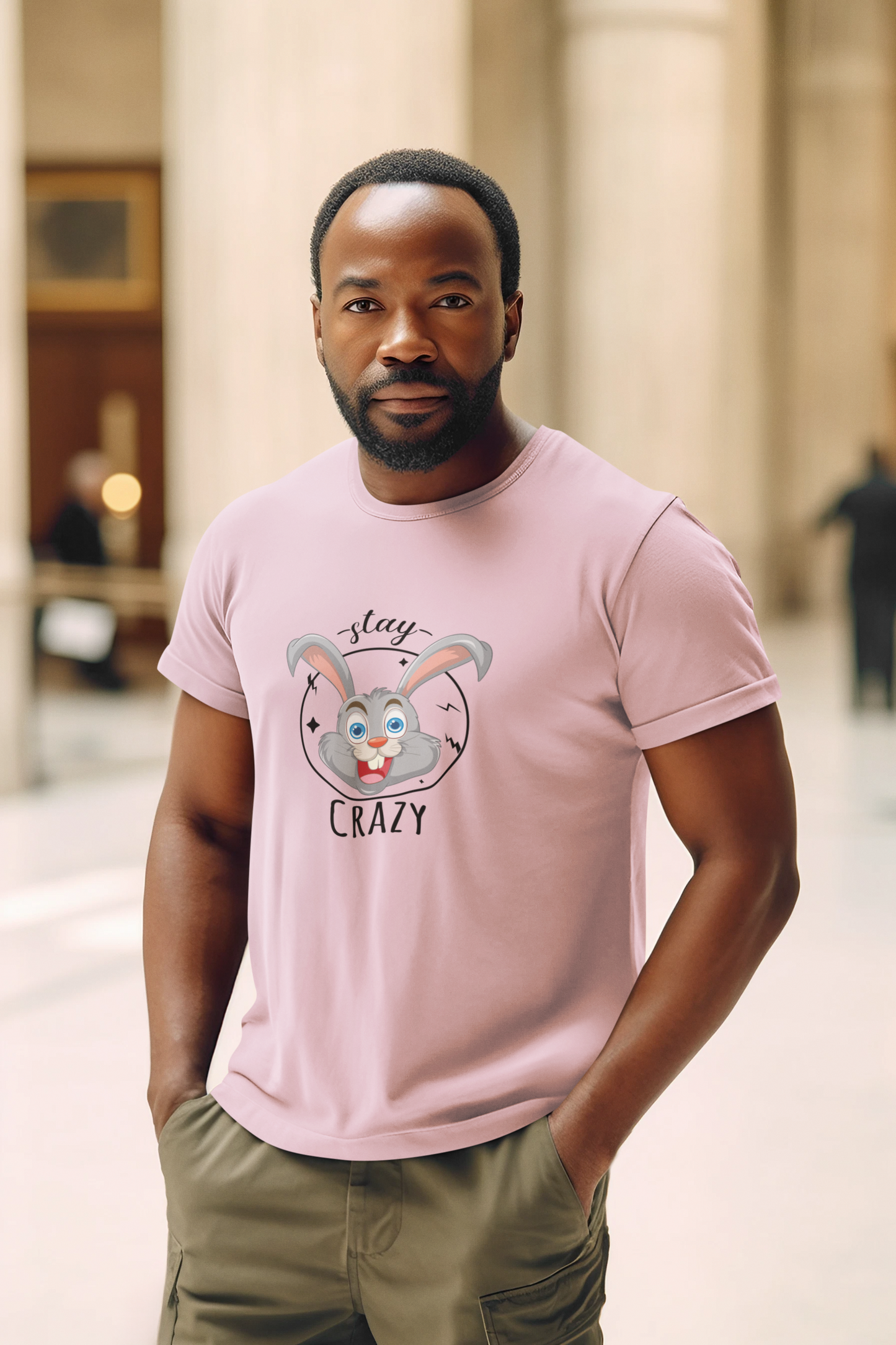Stay Crazy | Graphic T Shirt | Unisex Softstyle T-Shirt