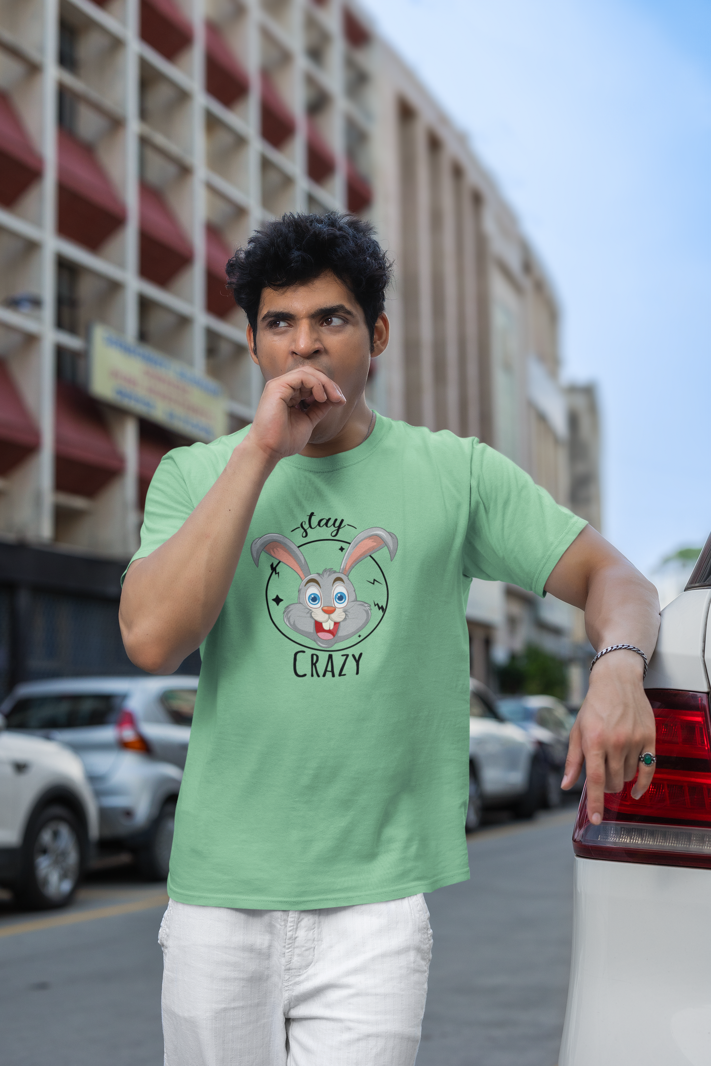 Stay Crazy | Graphic T Shirt | Unisex Softstyle T-Shirt