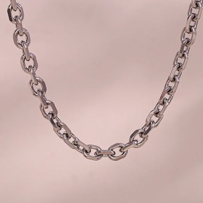 Metal Hiphop Stainless Cross Chain Party