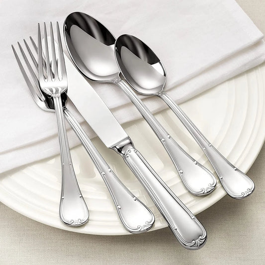 Metal Silver Cutlery Set Piece