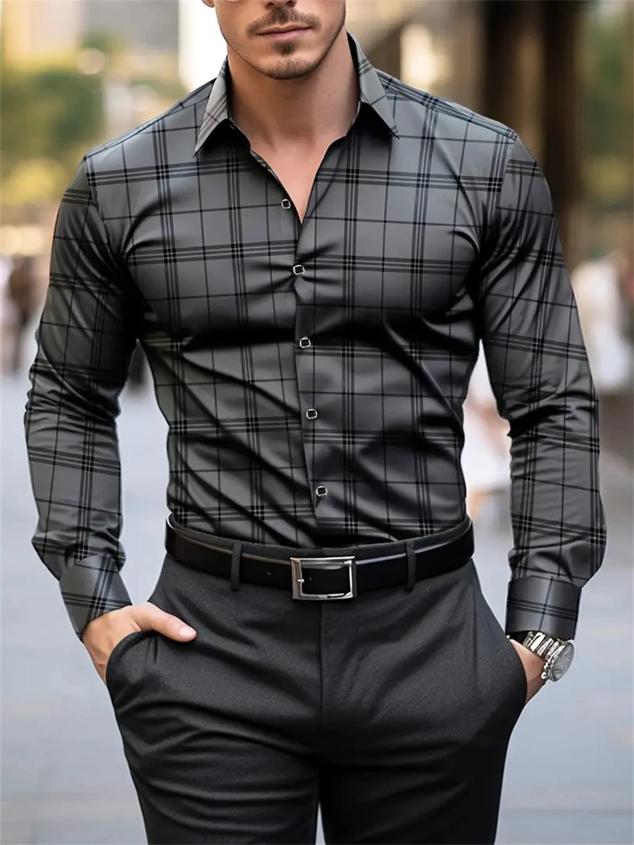 Casual Plaid Everyday Shirt