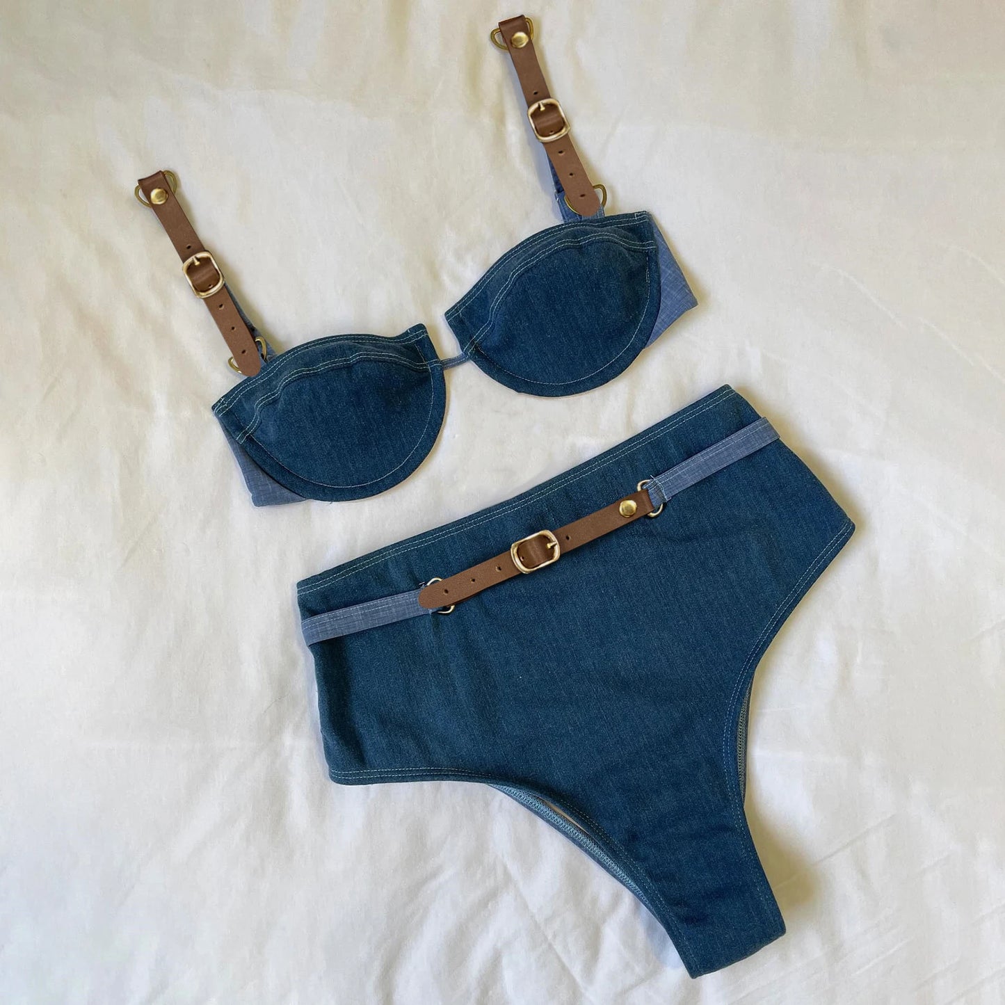 Monochrome Swim Set