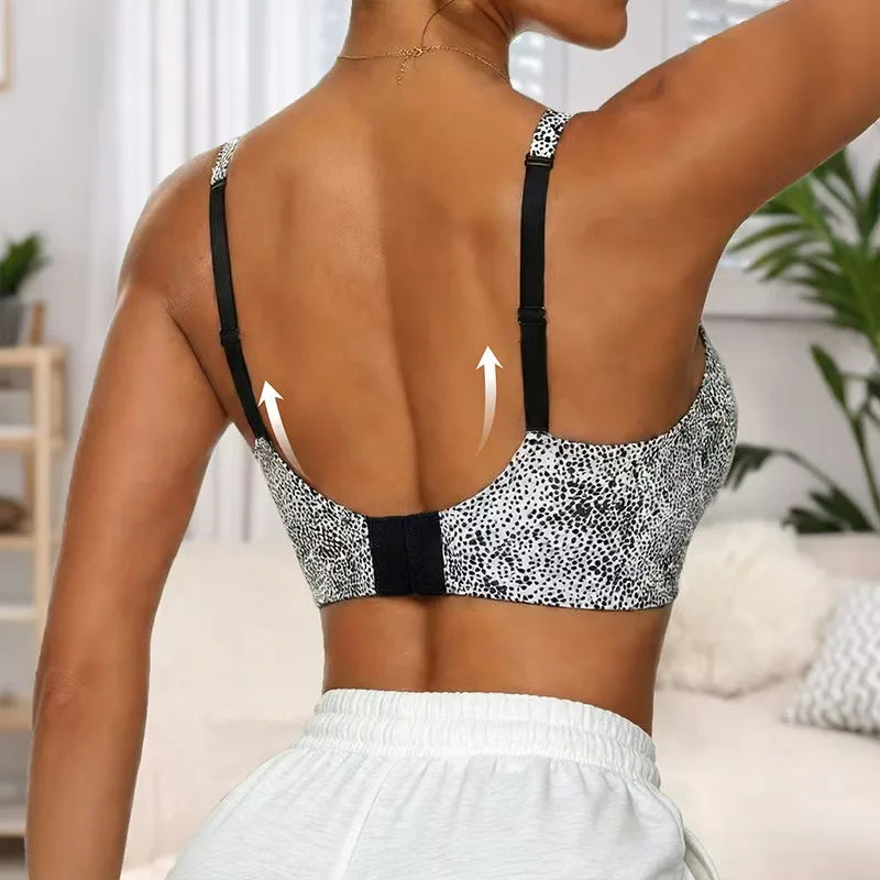Wire-Free Seamless Push-Up Bra