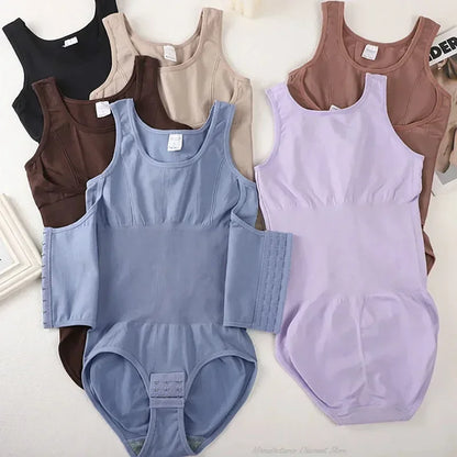 2025 Bodysuit Shapewear with Zipper Belt