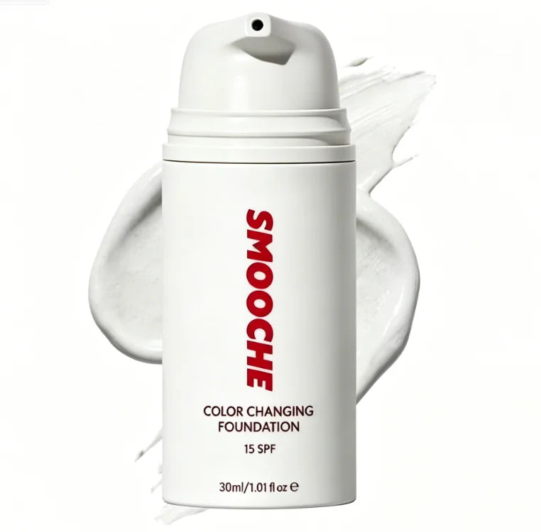 30ml SMOOCHE Color Changing Foundation - Self-Adjusting Shade
