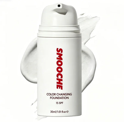 30ml SMOOCHE Color Changing Foundation - Self-Adjusting Shade
