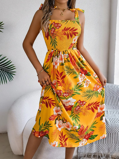 Summer Floral Maxi Dress