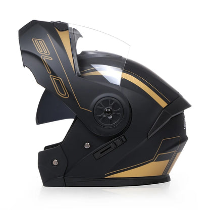 BLD Dual-Lens Flip-Up Modular Helmet