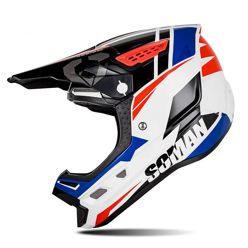 Soman Full-Face ATV Rally Helmet