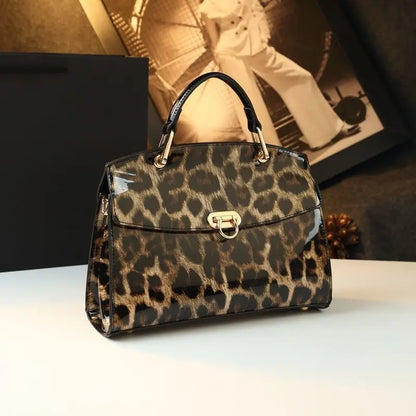 Leopard Print Tote Bag