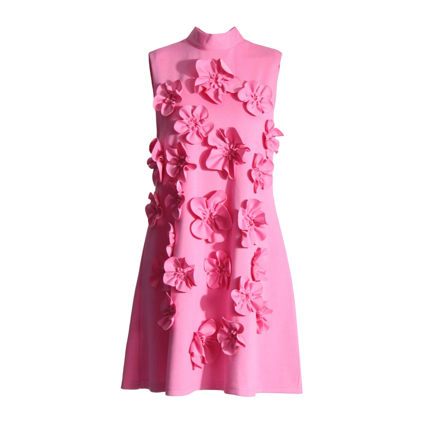 Sleeveless Patchwork Designer Dress