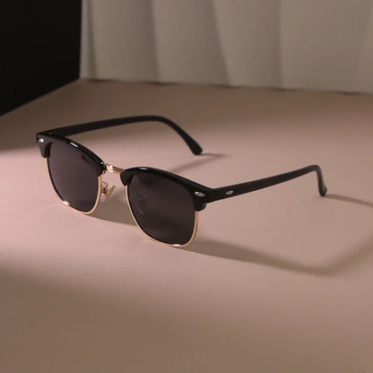 Retro Square Mirror Sunglasses
