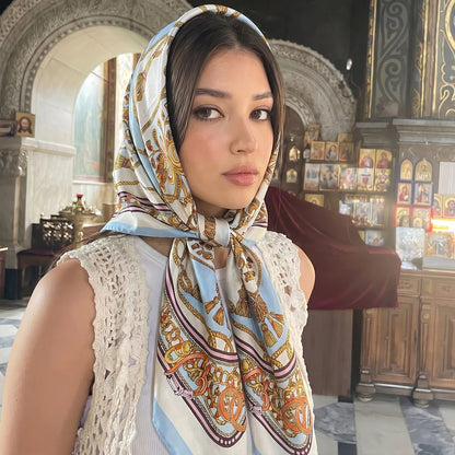 90cm Square Wrap Scarf