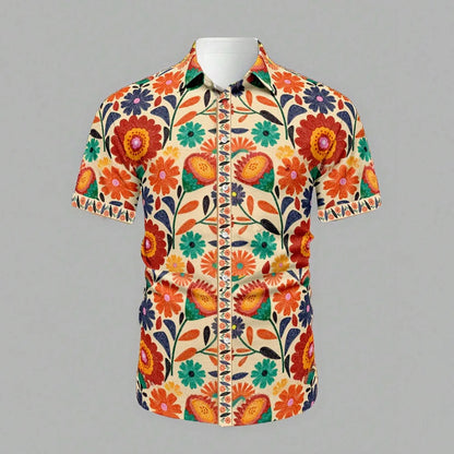 Striped Print Casual Shirt